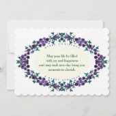 季節のごあいさつフォトフレームInvスケーラブル 招待状 (裏面)