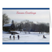 季節のごあいさつホリデーおもしろい (正面横)