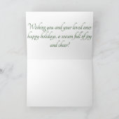 季節のごあいさつホリデーカード シーズンカード (内部)