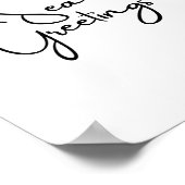 季節のごあいさつポスター ポスター (角)