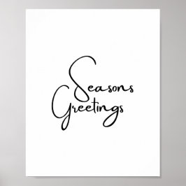 季節のごあいさつポスター ポスター