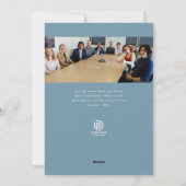 季節のごあいさつマウンテンビジネスホリデーカード シーズンカード (裏面)