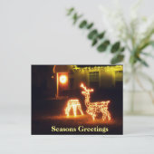 季節のごあいさつメリークリスマスディアポストカード シーズンポストカード (スタンド正面)