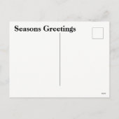 季節のごあいさつメリークリスマスディアポストカード シーズンポストカード (裏面)