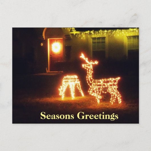 季節のごあいさつメリークリスマスディアポストカード シーズンポストカード (正面)