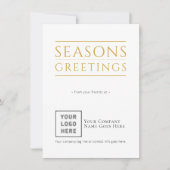 季節のごあいさつモダン事業 シーズンカード (正面)