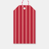 季節のごあいさつレッドホワイトクリスマスホリデー ギフトタグ (裏面)