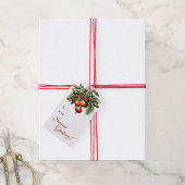 季節のごあいさつヴィンテージデザインクリスマス ギフトタグ
