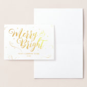 季節のごあいさつ会社フォイルカード 箔カード (ディスプレー)