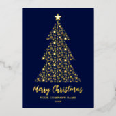 季節のごあいさつ会社フォイルカード 箔シーズンカード (正面)