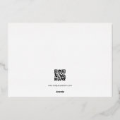 季節のごあいさつ会社ロゴオーバーレイラグジュアリー実在ズ 箔シーズンカード (裏面)