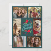 季節のごあいさつ手描きカスタム6 PHOTO シーズンカード (正面)