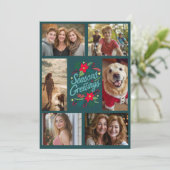 季節のごあいさつ手描きカスタム6 PHOTO シーズンカード (スタンド正面)