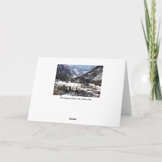 季節のごあいさつ挨拶状 シーズンカード (裏面)