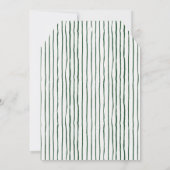 季節のごあいさつ水彩リースホリデーカード (裏面)