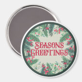 季節のごあいさつ磁石 マグネット (正面/裏面)