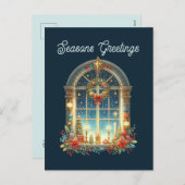 季節のごあいさつ追加メッセージ シーズンポストカード (正面/裏面)