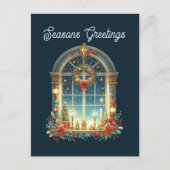 季節のごあいさつ追加メッセージ シーズンポストカード (正面)