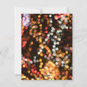 季節のごあいさつ金ゴールド、赤、キラキラの写真 シーズンカード (裏面)