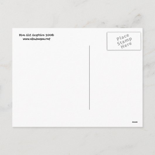 季節のごあいさつ雪だるまはがき シーズンポストカード (裏面)