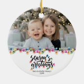 季節のごあいさつ2 PhotoSクリスマスライト名 セラミックオーナメント (裏面)