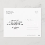 季節のごあいさつ3 Photo Collageはがき シーズンポストカード (裏面)