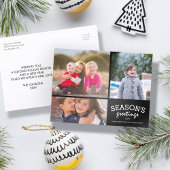 季節のごあいさつ3 Photo Collageはがき シーズンポストカード