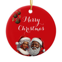 季節のごあいさつ – アフリカ系アメリカオーナメント