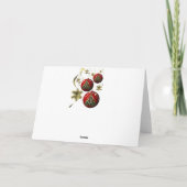 "季節のごあいさつ" – アフリカ系アメリカ人グリーティング シーズンカード (裏面)