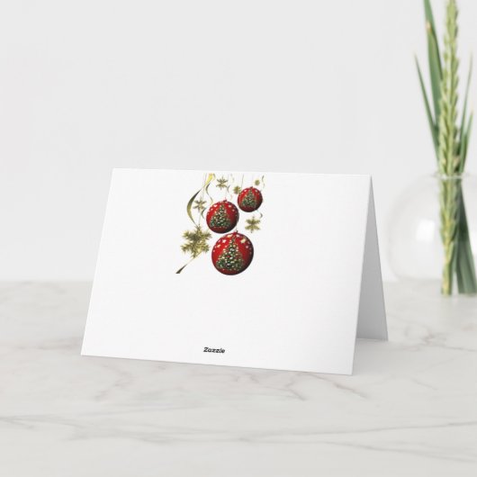 "季節のごあいさつ" – アフリカ系アメリカ人グリーティング シーズンカード (裏面)