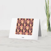 季節のごあいさつ カード (裏面)