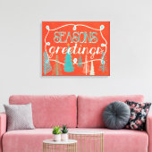 季節のごあいさつ キャンバスプリント (インサイチュ (リビング))