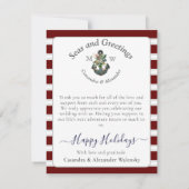 季節のごあいさつ サンキューカード (裏面)