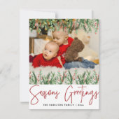 季節のごあいさつ シーズンカード (正面)
