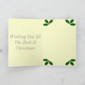 季節のごあいさつ シーズンカード (内部)