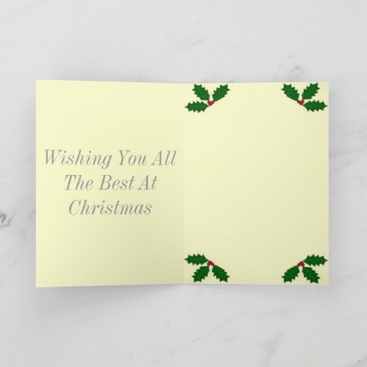 季節のごあいさつ シーズンカード (内部)