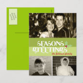 季節のごあいさつ シーズンポストカード (正面/裏面)