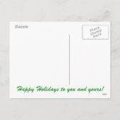 季節のごあいさつ! シーズンポストカード (裏面)