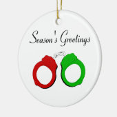 季節のごあいさつ セラミックオーナメント (左)