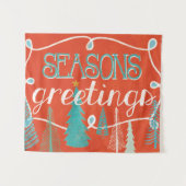 季節のごあいさつ タペストリー (正面(横))