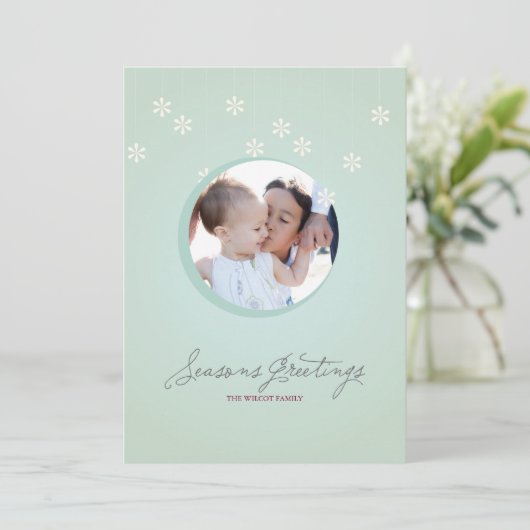 季節のごあいさつ{フォトカード} シーズンカード (スタンド正面)