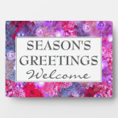 季節のごあいさつ フォトプラーク (正面)