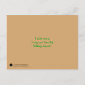 季節のごあいさつ ポストカード (裏面)