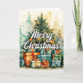 季節のごあいさつ&メリークリスマス シーズンカード (正面)
