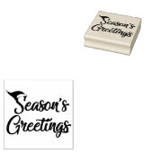 季節のごあいさつ ラバースタンプ (押印)