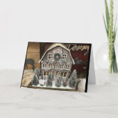 *季節のごあいさつ*今年は誰でも!ホリデー シーズンカード (正面)