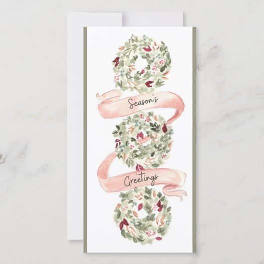 「季節のごあいさつ」 – 心のこもった挨拶 シーズンカード (正面)