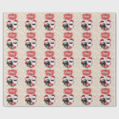 季節のごあいさつHABIBIの卵の包装紙 ラッピングペーパー (フラット)