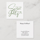 季節のご挨拶にぴったりなカード ノートカード (正面/裏面)