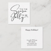 季節のご挨拶を楽しく ノートカード (正面/裏面)